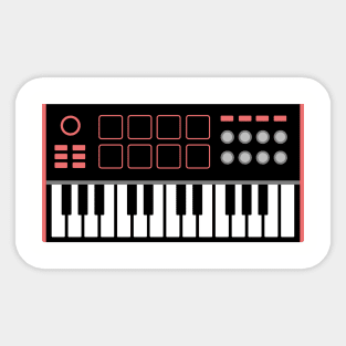 MIDI Keyboard Sticker